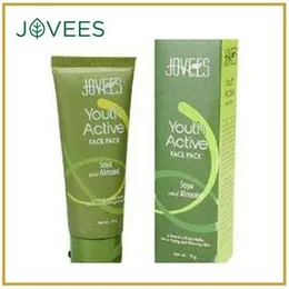 Jovees Youth Active Face Pack Soya and Almond , Face Pack, Skin Rejuvenation Pack, â 75g