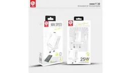 Y-38 25W Fast Charging Type-C Cable & Adapter