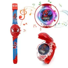Cartoon Design Music & Glow Kids Digital Watch