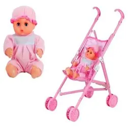 Baby Doll Stroller Toy for Kids