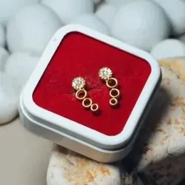 gold plated new fashion girls earrings.