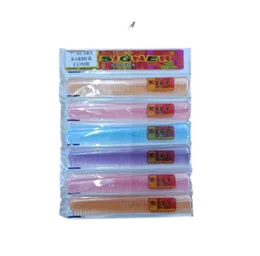 SUMO BARBER 12 PCS 7-Inch Comb Set Durable Premium Quality Stylish Barber Comb