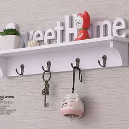 Key Rack Holder Wall Organizer Mount Hanger Home Letter Hooks Storage Hook Encounter