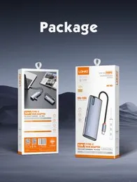 LDNIO DS-15H USB-C 5-in-1 Hub | 100W Power Delivery, 4K HDMI & USB 3.0 Ports, Multiport Adapter