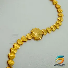 Gold Plated Stylish Heart Bracelet Adjustable For Women Gift.