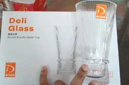 Deli Glass Round Bundle Water Cup