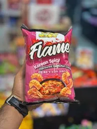 Miaow Miaow Flame Korean Spicy Flavoured Cuttlefish Crackers