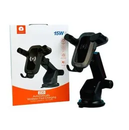 WUW Z30 Automatically Wireless Fast Charging 15W 360Â° Center Console in Car- Holder