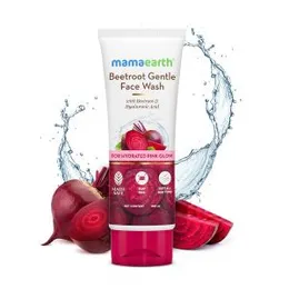 Mamaearth Beetroot Gentle Face Wash&Hyaluronic Acid For Hydrated Pink Glow -100Ml