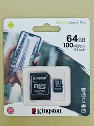 KINGSTON MEMORY WITH ADAPTER 64GB
