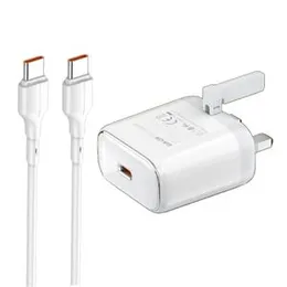 Ldnio Q1415 45w Charger With Type-C to Type-C UK Pin