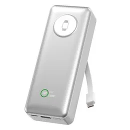 WiWU Wi-P023 Elite 100W 20000mAh Power Bank â Silver.
