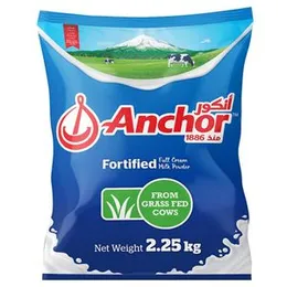 Anchor Full Cream Milk Powder 2.25 KG