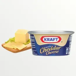 Kraft Cheddar Cheese â 100g (High-Quality Processed Cheese)