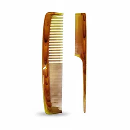 Large Tooth Detangling Comb Professional Handle Hairdressing Comb for Men & Women - set