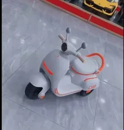 12V Kids Electric Motorcycle 3-Wheel,Electric Scooter Motorcycle Two Seat for 3+ Year Old Children