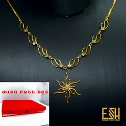 Guaranteed Gold Plated Fixed White Stone Necklace for Women & Girls