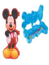 Disney Mickey Mouse Pencil Box-Red/blue/yellow and Random Colors