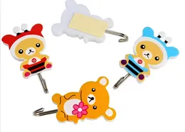 Cartoon Self-Adhesive Plastic Hook