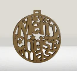 Wood Christmas Tree Hanging Ornament, Eco-Friendly, High Quality Christmas Tree Hanging Accent, Tree Decoration Pendant, Holiday DÃ©cor