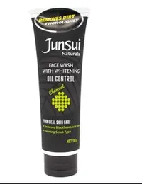 Junsi black oil control face wash 100g