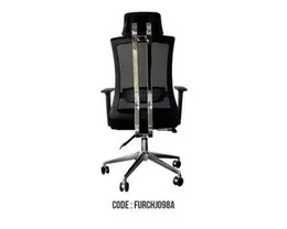 BLACK MESH HIGH BACK MANAGMENT CHAIR J098A