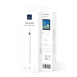 WiWU Pencil A01 Touch Pen â Precision Stylus with Palm Rejection & Tilt Sensitivity