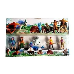 6 Pcs Raya And The Last Dragon Deluxe Figure Character Play Set