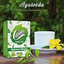 Care Japanese Matcha Sugar free Green Tea for Detoxification | Metabolism Enhancement | Builds Immunity And Manage Sugar Level | Serve Hot or Cold (10
