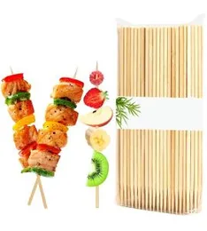 4/6/8/10/12/14/16 Inch Barbeque Sticks 50 Pieces BBQ Sticks For Restaurant