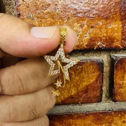Stylish Rich Look Gold Plated Star Vaalmiky Pendant