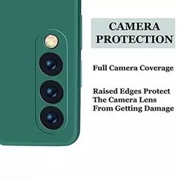 REDMI A3 Soft matte liquid silicone Case Back Cover for redmi A3 - Green