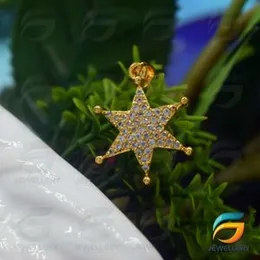 Gold Plated Stylish Star Pendant for Women.