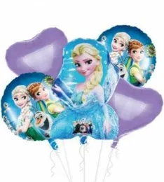 Birthday Decoration Frozen Balloon set With Banner Elsa Theme Full Set