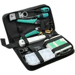 Crimping Tool Kit Professional Computer Maintenance Repair Set Bag