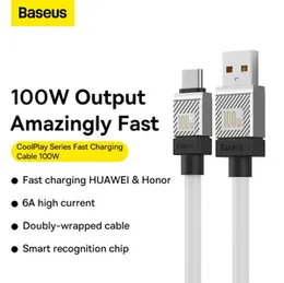 Baseus CoolPlay Series 100W Fast Charging Cable – Heavy-Duty USB to Type-C