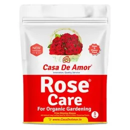 Casa De Amor Rose Care Organic Essential Fertilizer For Rose Plants (5 Kg), Powder (FROM INDIA)NUZ