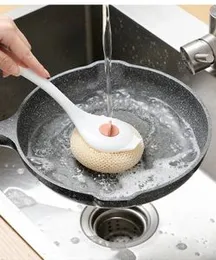 Dish Cleanign brush With Soap Dispenser