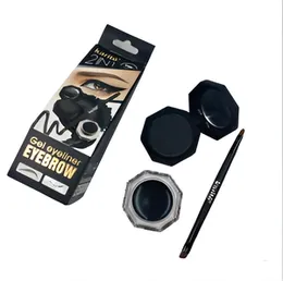 Karite 2-in-1 Gel Eyeliner & Brow Powder (Black)