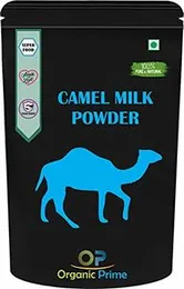 Organic Prime Camel Milk Powder | Freeze Dried, Gluten Free, No Additives, No Preservatives - 200 GM by Organic Prime