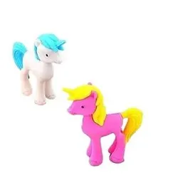 Creative Cartoon Unicorn Pencil Eraser cute Animal Eraser For Kids