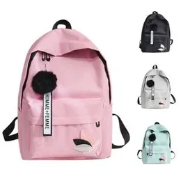 Felly Canvas Korean Backpack p01962