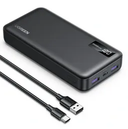 UGREEN 20000mAh 20W Two-way Fast Charging Power Bank â PB312 - 25683