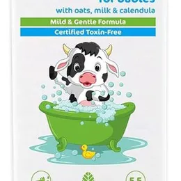 Mamaearth milky soft bathing bar for baby 75g x 4 pack.