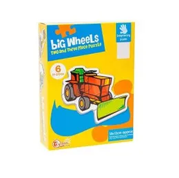 Big Wheels Two And Three Piece Puzzle (6 In A Box)