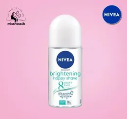 Nivea Deodorant Mini Brightening Happy Shave Roll On 50ml