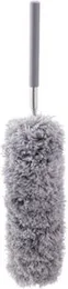 Microfiber Feather Duster with Adjustable Extension Pole â Telescopic Bending Duster Brush for Car Interior & Household Cleaning