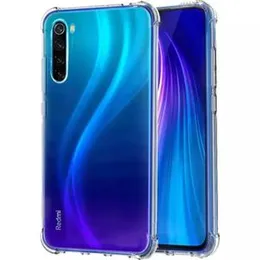 Thickballoon Shockproof Transparent Back Cover for Redmi Note 8