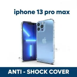 Luxury Shockproof Transparent ThickBallon Bumper Case For iPhone 13 Pro Max Crystal Transparent Premium Quality Shockproof Protective Phone Shell