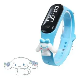 Sanrio Cinnamoroll 3D LED electronic children's wristwatch.